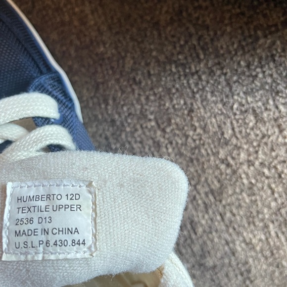 Poli Ralph Lauren men’s size 12 D so Gorgeous Navy Blue Shoe - Picture 2 of 15